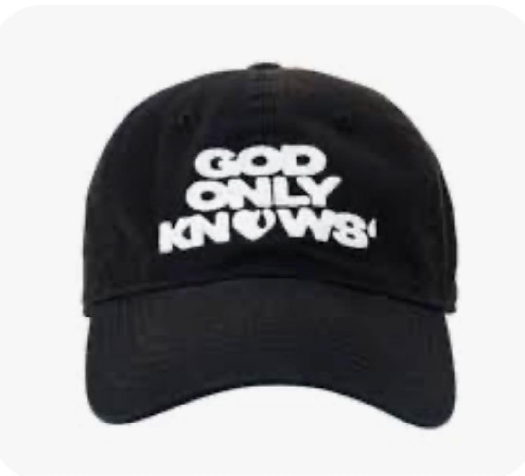 岩田剛典　GOD ONLY KNOWS キャップ　黒　未開封未使用