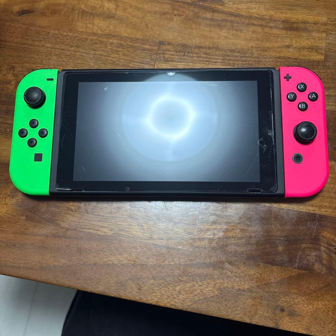 Nintendo Switch グリーン/ピンク Joy-Con