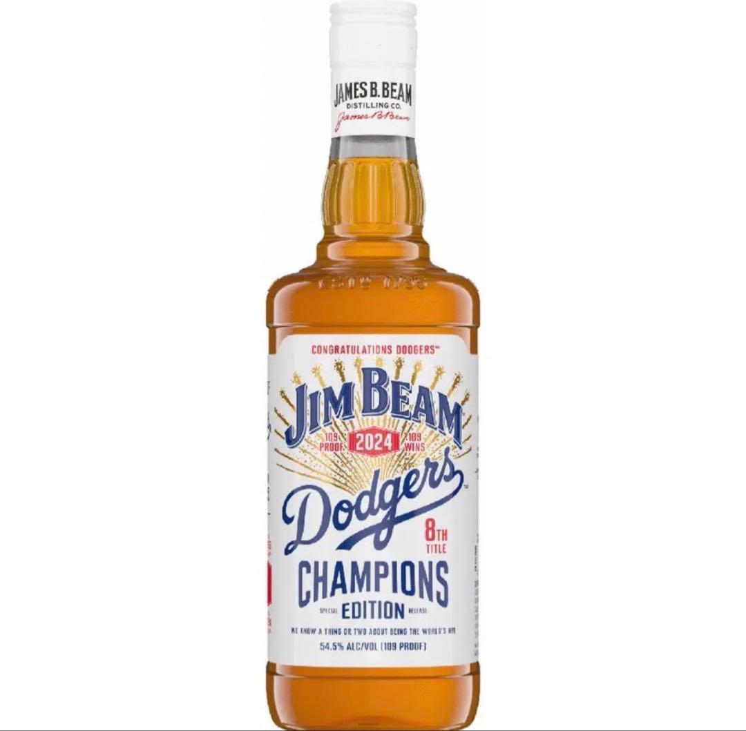 日本未発売！Jim Beam ドジャースワールドシリーズコラボ