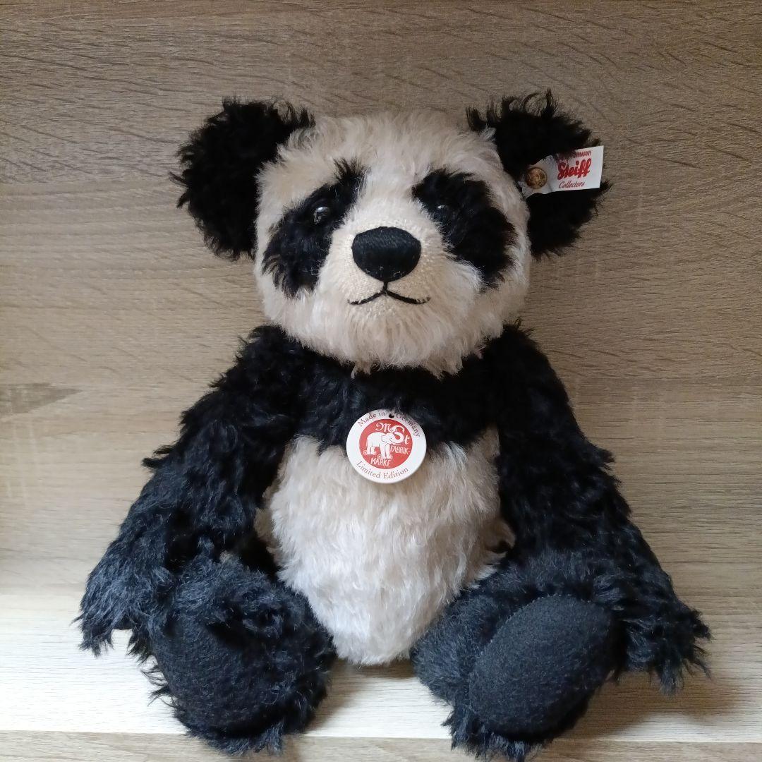 Steiff テディベア　パンダ　約30cm