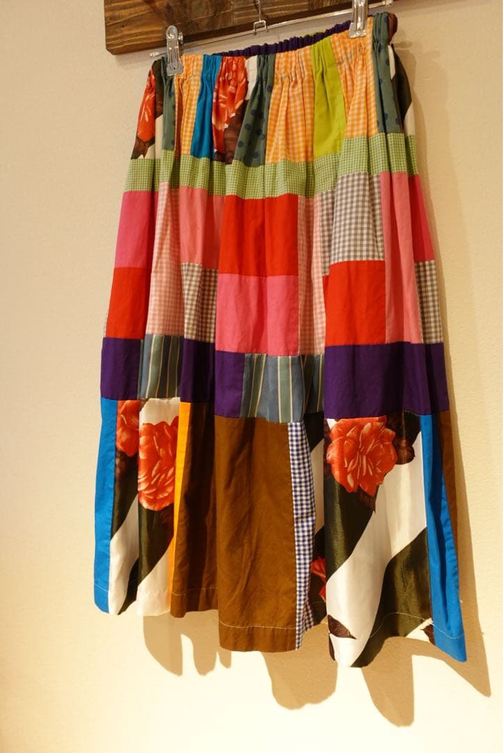 トリココムデギャルソン パッチスカート