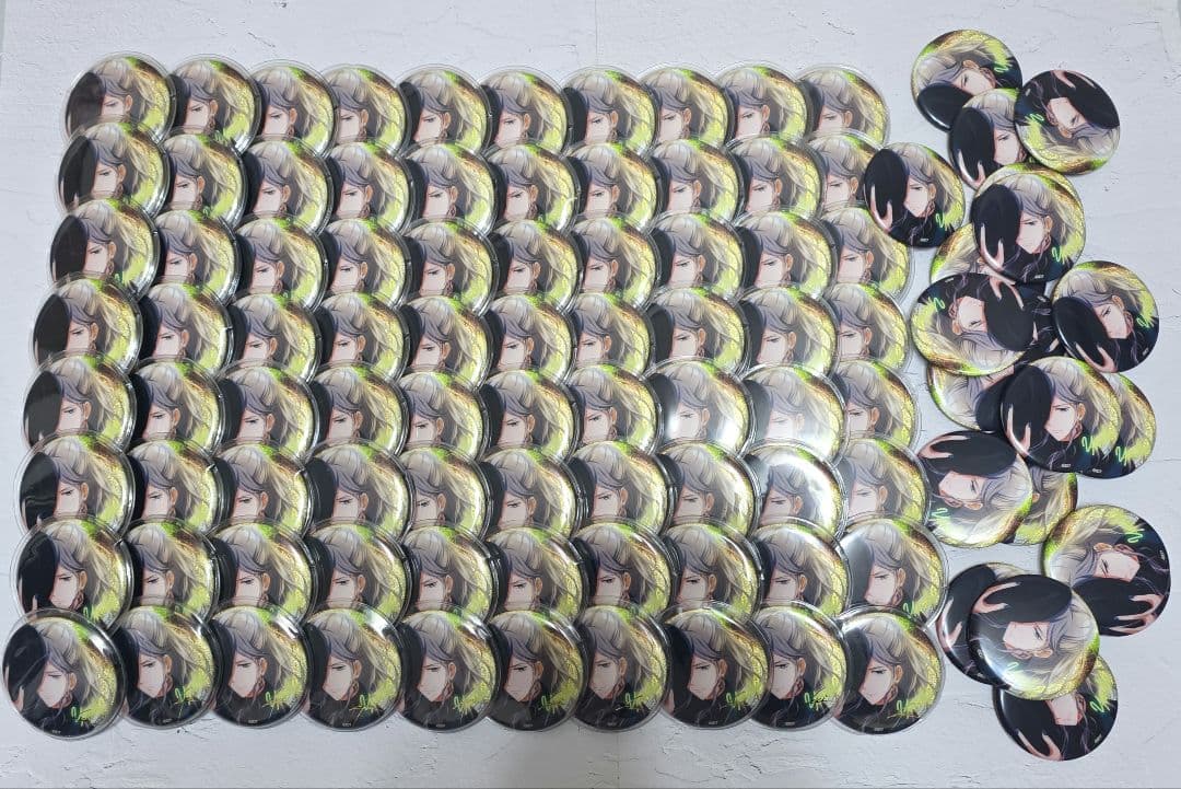 アイナナ 千 ユキ 缶バッジ BW 100個