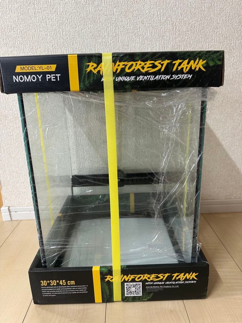 タイトル 爬虫類用ケージ ガラスケージs レインフォレスト