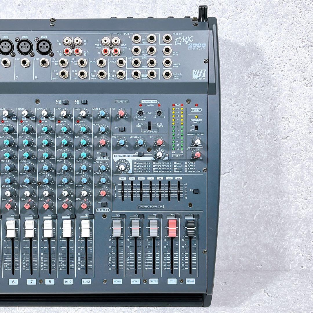 【純正ハードケース付き】YAMAHA EMX2000 パワードミキサー PA機器