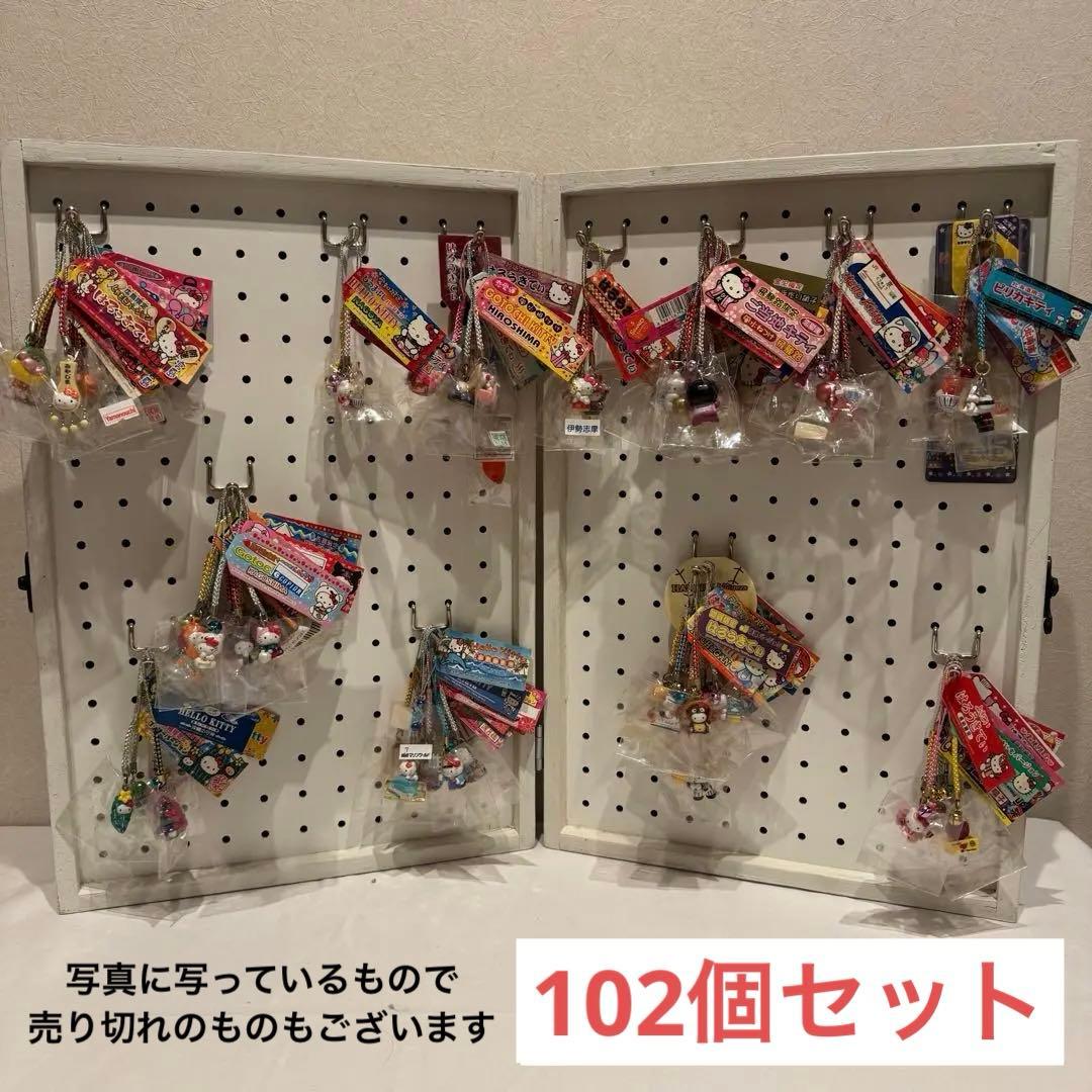 ご当地キティストラップなど100個セット