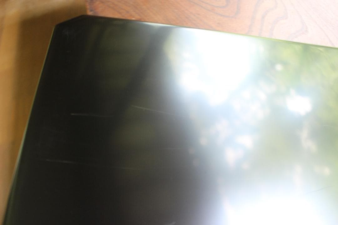 デッドストック！上質黒漆の美しい隅切長方盆大小セット（輪島塗漆器漆盆お膳