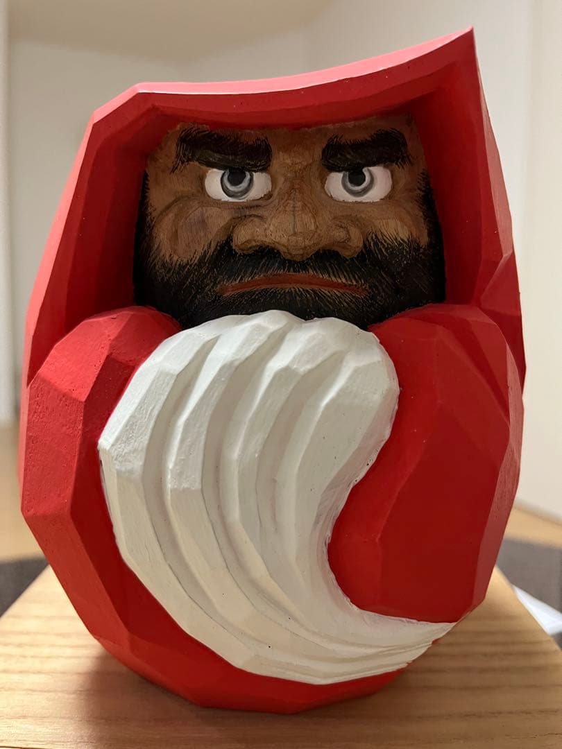 奈良一刀彫りダルマ