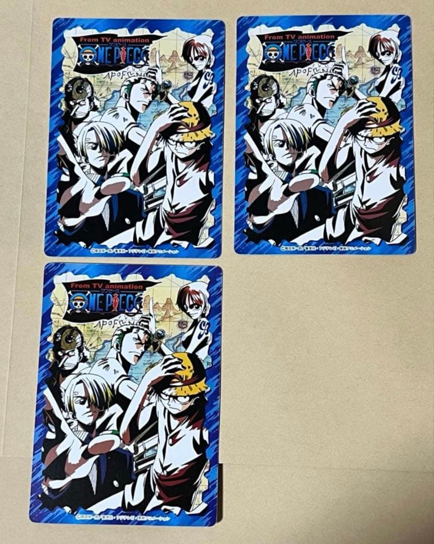 ONE PIECE アラバスタ 初期 ブロマイド カード クロコダイル Mr.3