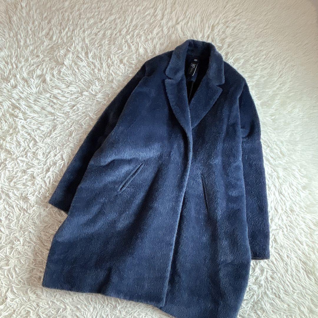 USA MARIA CORNEJO ワイド シャギー 起毛 コート ニューヨーク