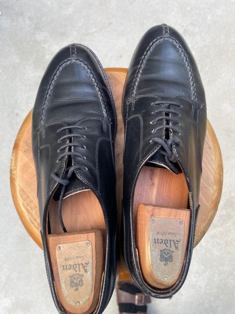 Alden ブラックシューズ　箱あり