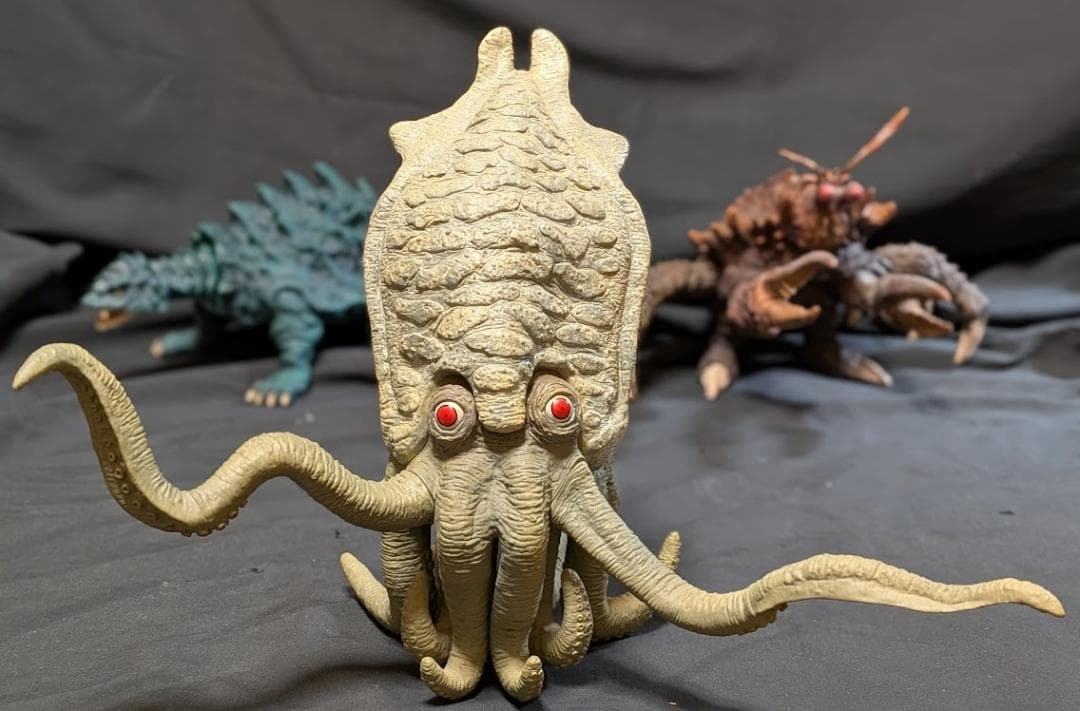 大怪獣シリーズ東宝怪獣総進撃ゲゾラ＆ガニメ＆カメーバ（バンダイミュージアム）３体