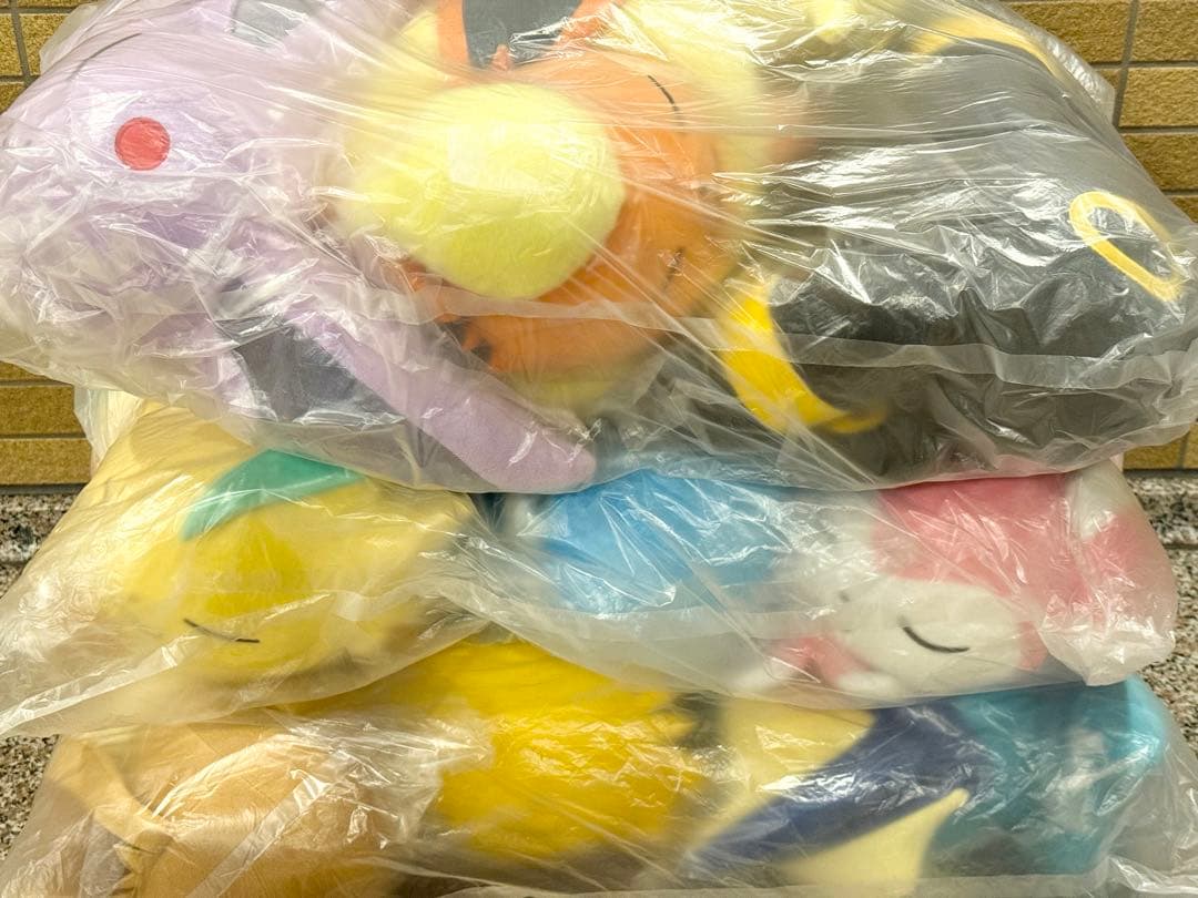 【新品未開封】すやすやぬいぐるみ　ブイズ　9点セット