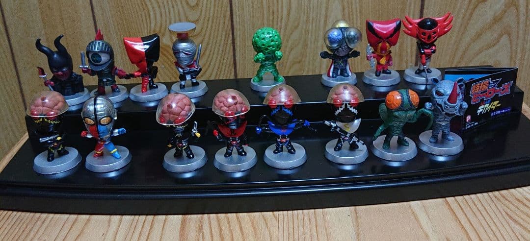 特撮ヒーローズ 人造人間キカイダー 16体セット ケース・ミニブック付き