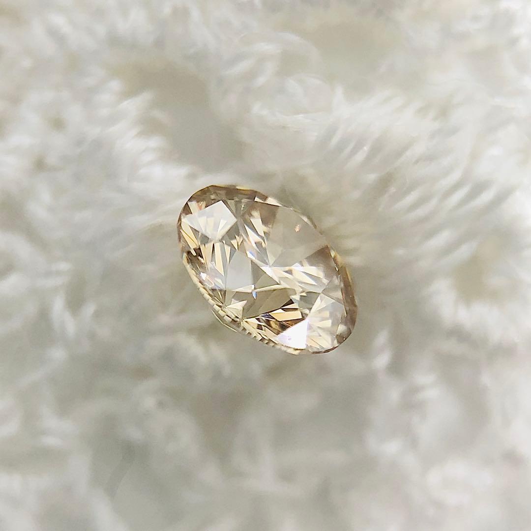 0.298ct Light Brown VS-1 Good ブラウンダイヤルース