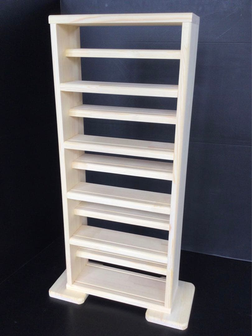 手作り　トミカ収納棚　11段　89台収納　木製　(新品)