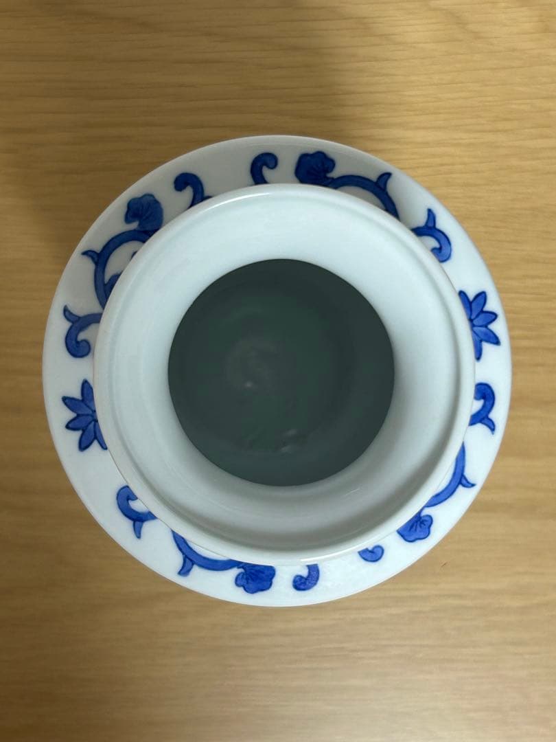 ▪️鍋島魯山★花瓶★陶器花瓶★木箱付き