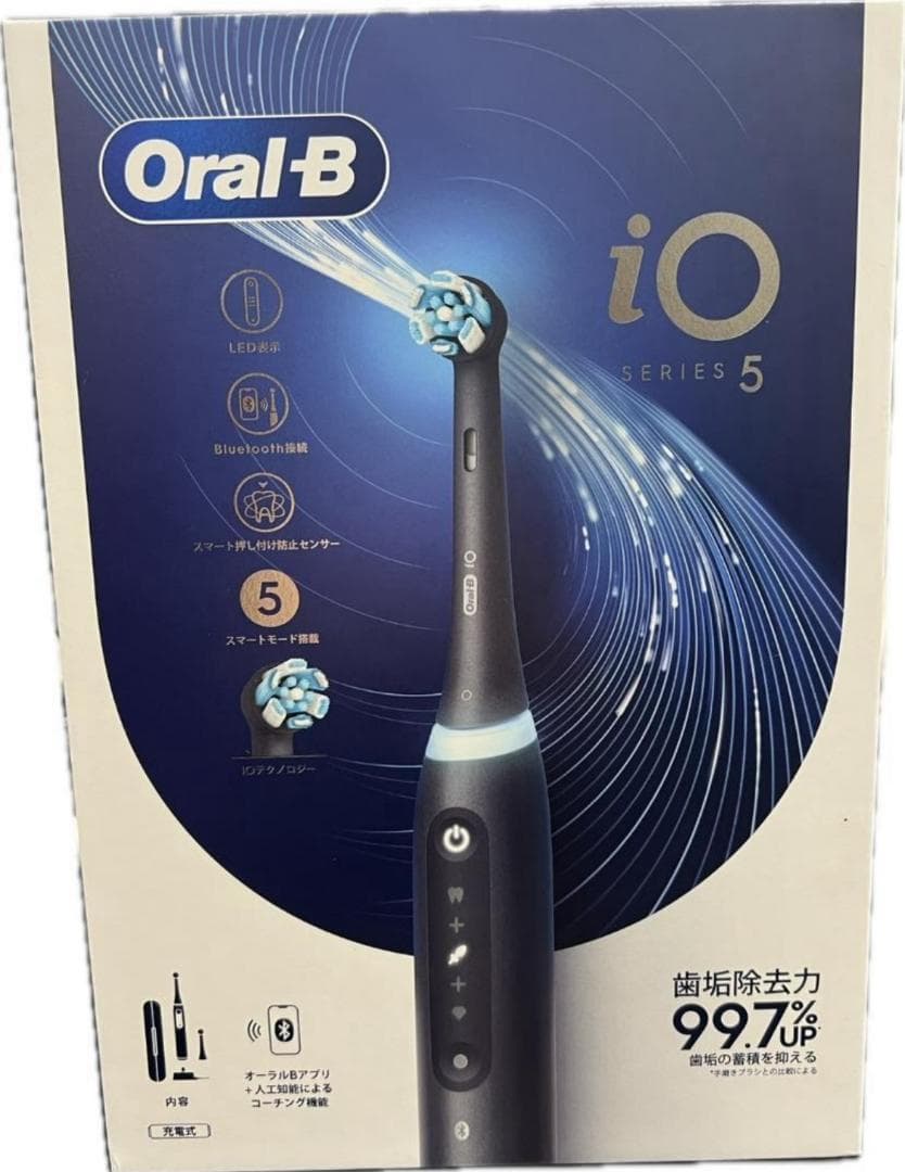 ブラウン 電動歯ブラシ オーラルB iOシリーズ iO5 IOG52J62KBK