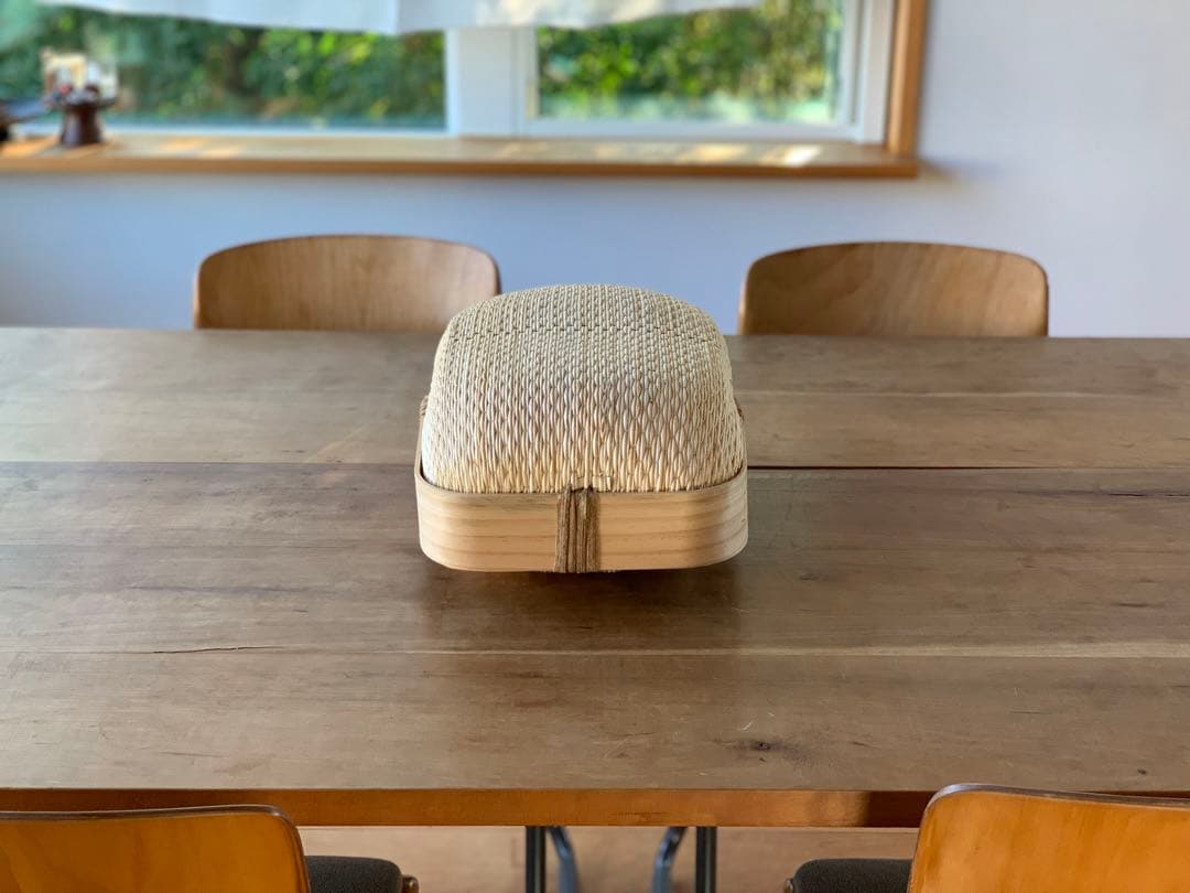 韓国　柳行李　李朝　伝統工芸品　かご　中