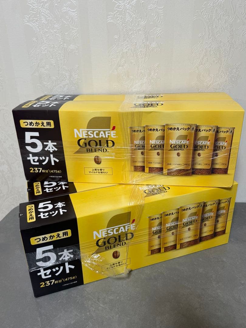 ネスレ ゴールドブレンド エコ&システム 5パック4箱