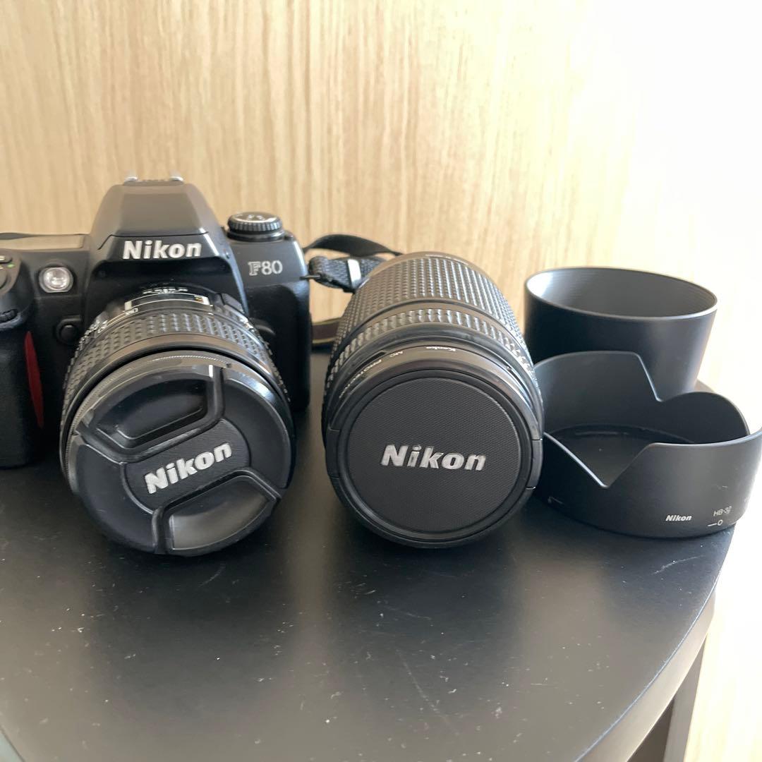 NIKON フィルムカメラ F80 ズームレンズ 70-300ミリ