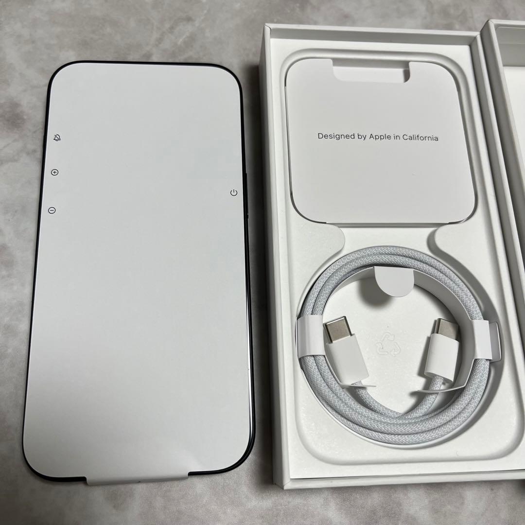 新品未使用　iPhone15 128G ブラック　SIMフリー