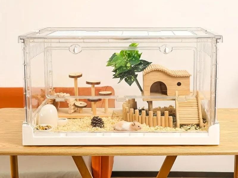 【未使用】小動物用ケージ 70×39×43cm 折りたたみ式