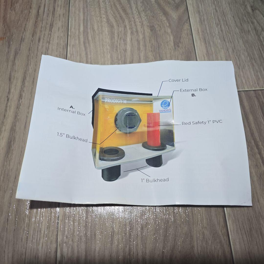 ESHOPPS PRODIGY MオーバーフローBOX 脱3重管