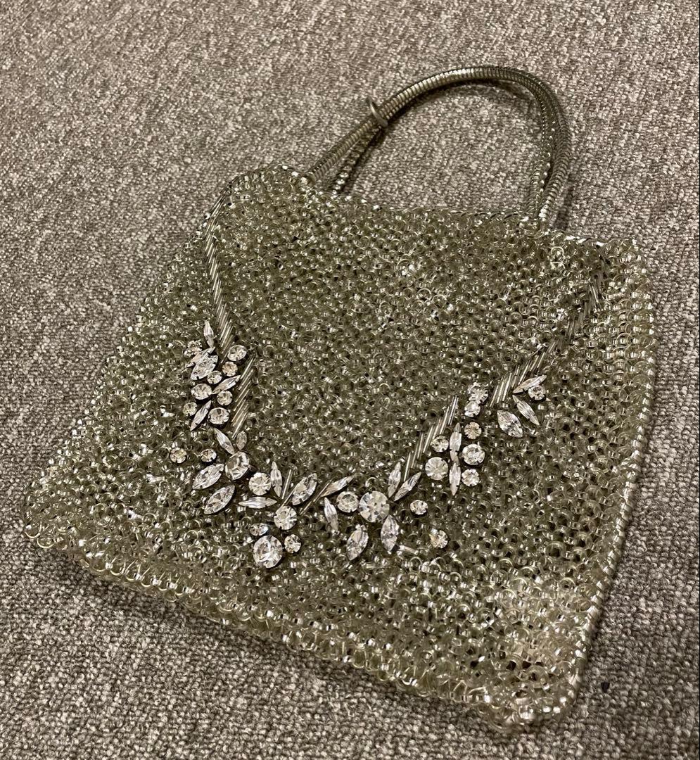 アンテプリマ シルバーパーティーバッグ