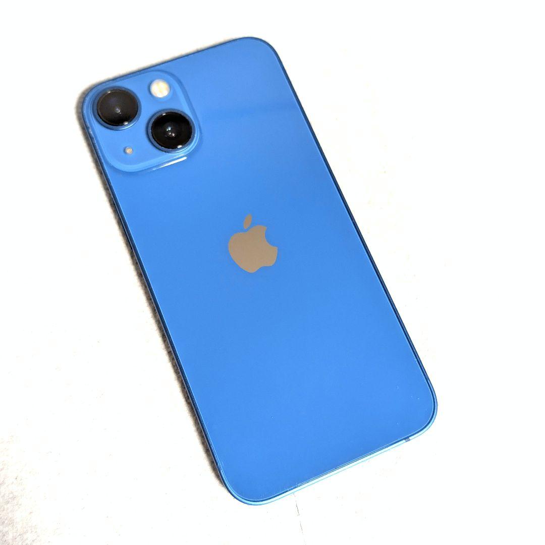 Apple iPhone 13 mini 128GB SIMフリー ブルー 美品