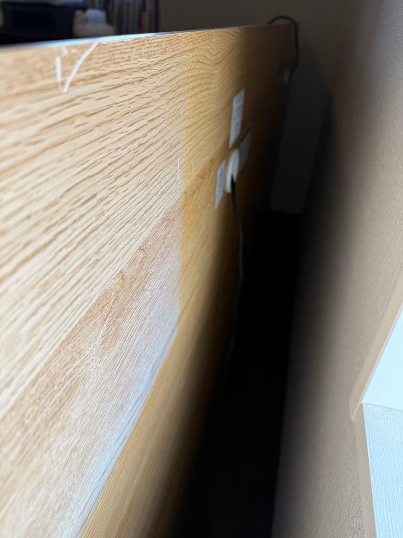 木製シングルベッドフレーム 収納付き　ニトリ