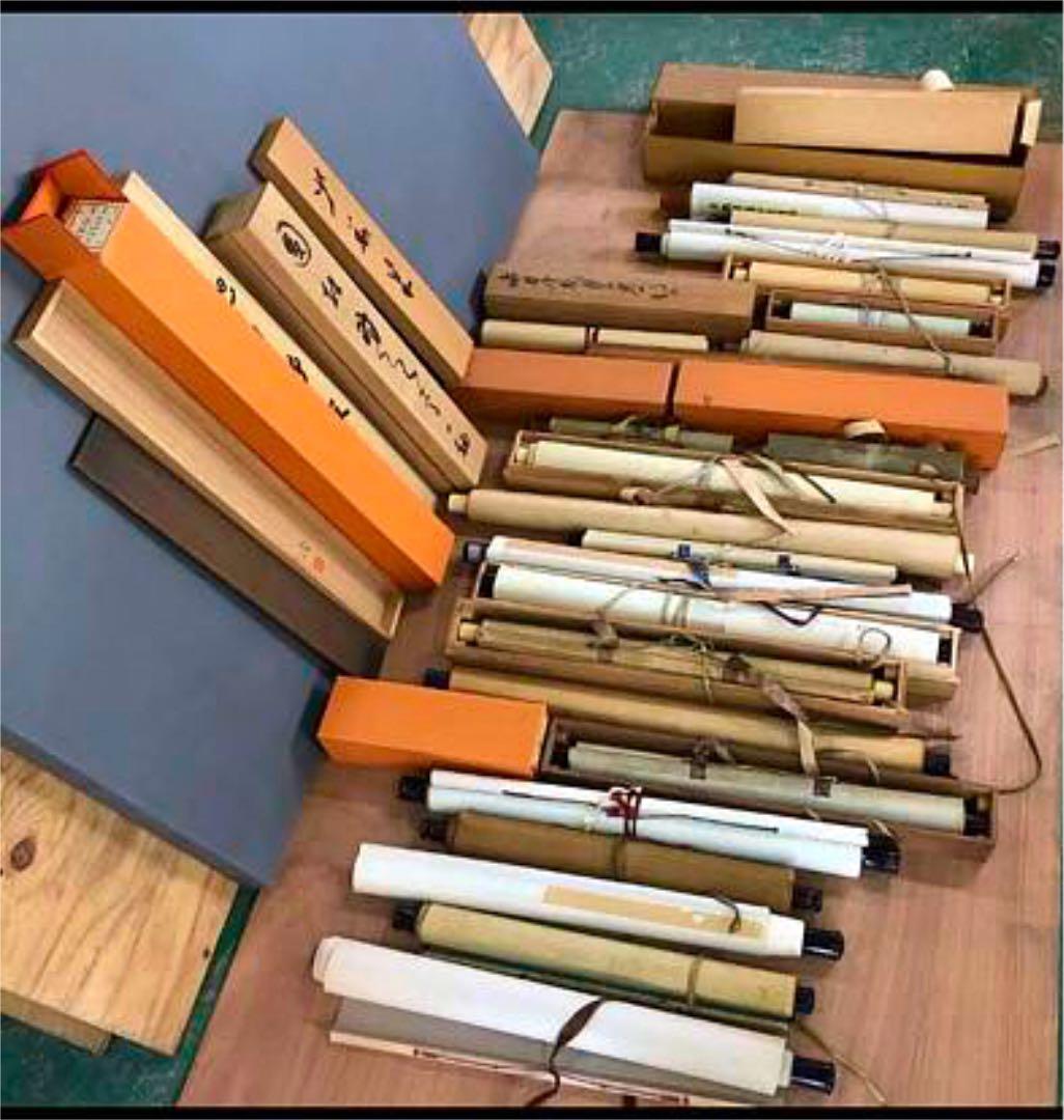 掛け軸　アンティーク　時代物　まとめ売り