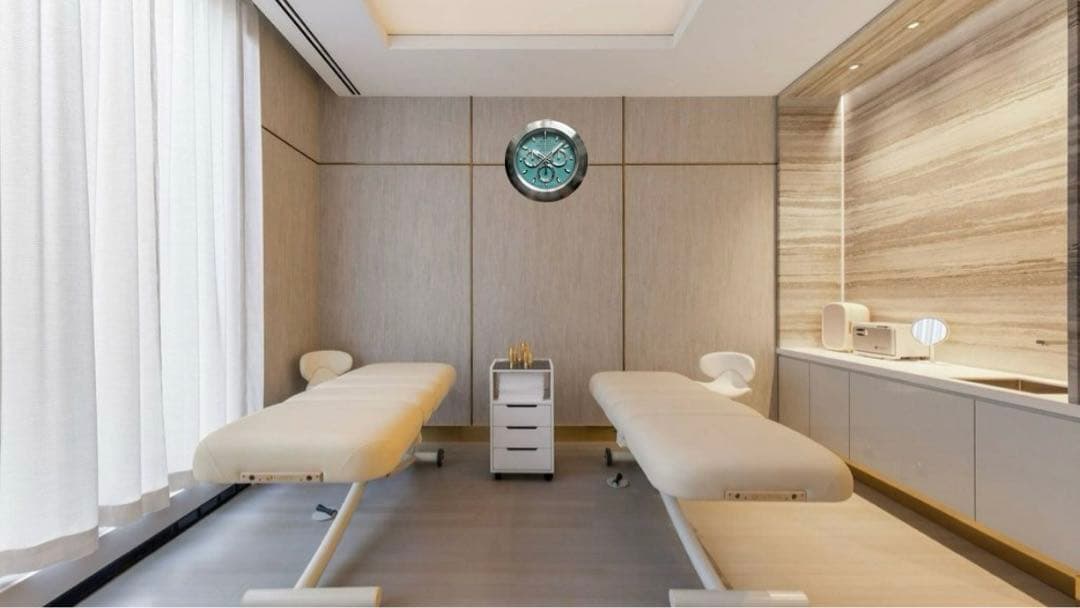 デイトナ　サブマリーナ　掛け時計　新品　ティファニーブルー