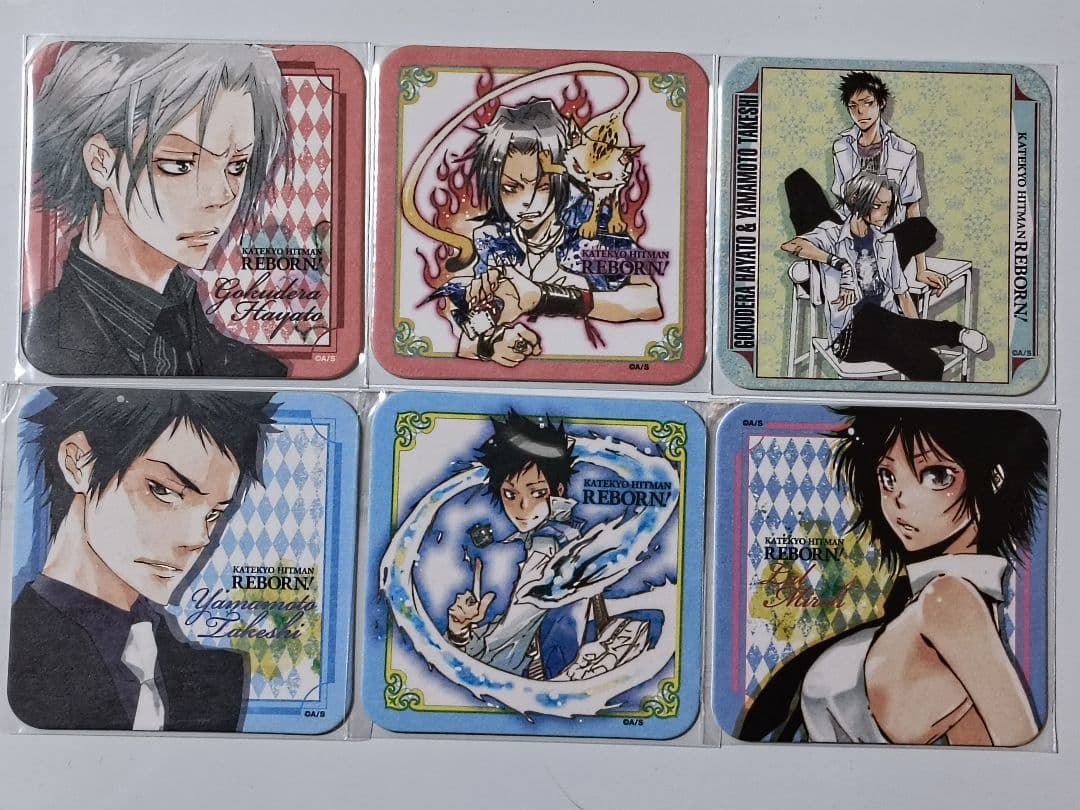 REBORN リボーン ジャンプフェスタ 2019 アートコースター 12枚 ①