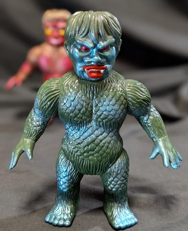 サンダ＆ガイラ（マルサン電撃）ソフビフィギュア２体セット