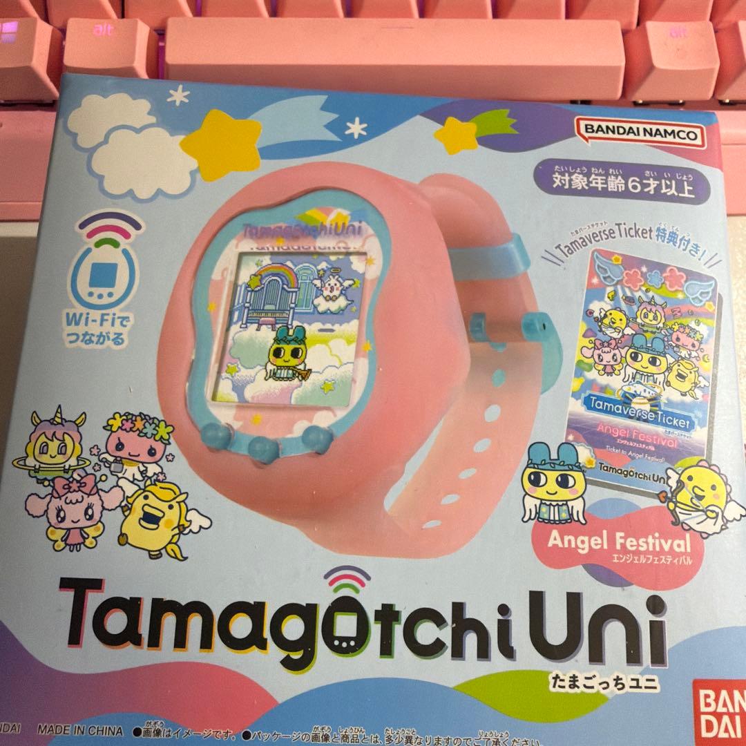 Tamagotchi Uni タマゴッチユニ エンジェル 新品未使用 特典あり