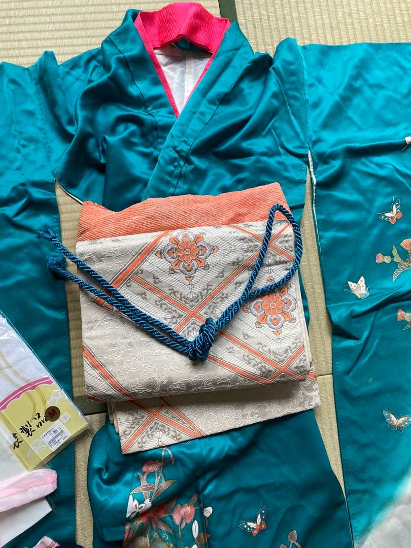 【振袖フルセット】　振袖　袋帯　フルセット　袴　謝恩会