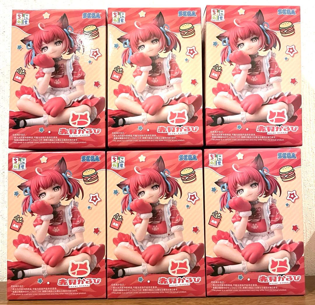 ちょこのせ プレミアムフィギュア 赤見かるび × 6