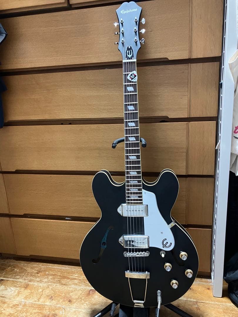 z*t様 Epiphone Casino Worn Ebony ギグバック付　カ