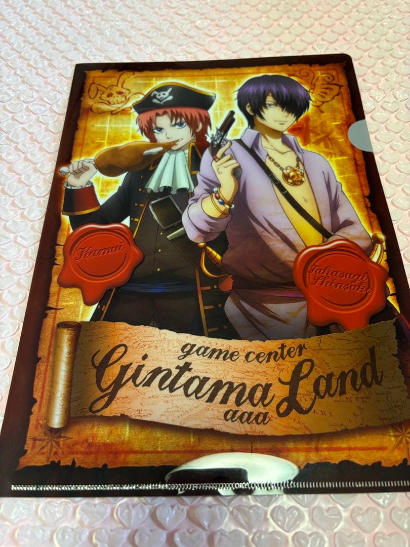 銀魂　銀魂ァァァランド‼︎ Winter2015 クリアファイル　高杉神威　①