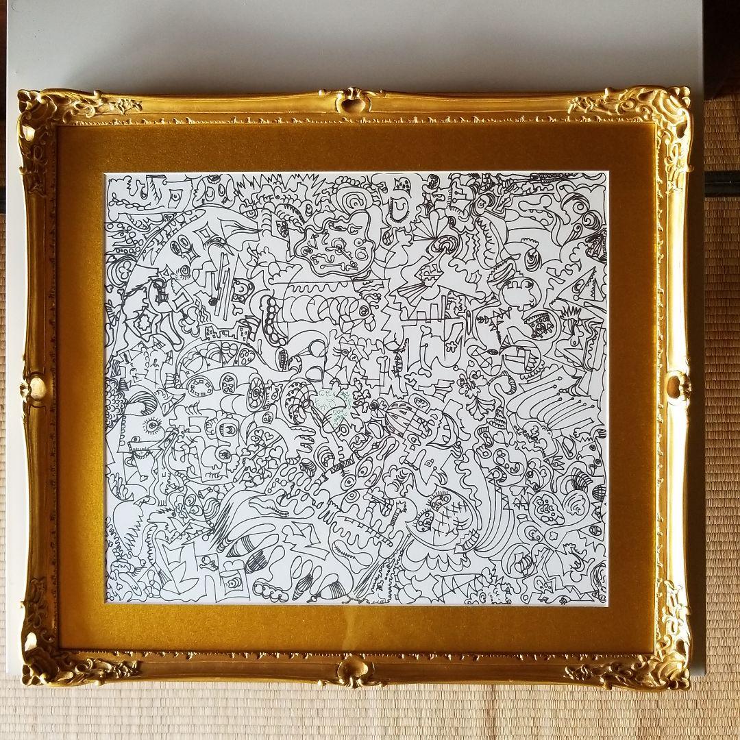 絵画、じっくりと見ると不思議な気持ち