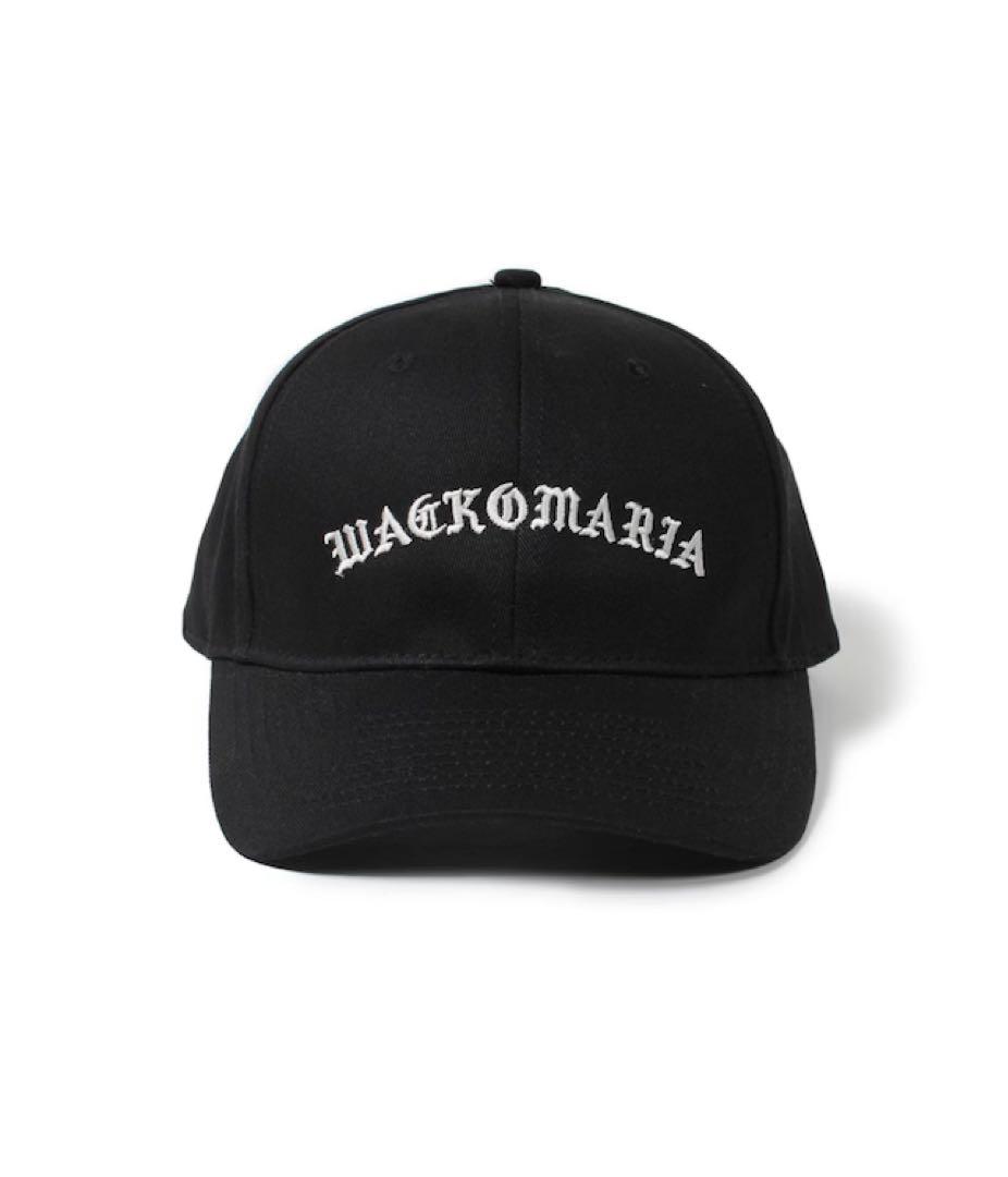 WACKO MARIA 6 PANEL CAP (TYPE-1)【BLACK】