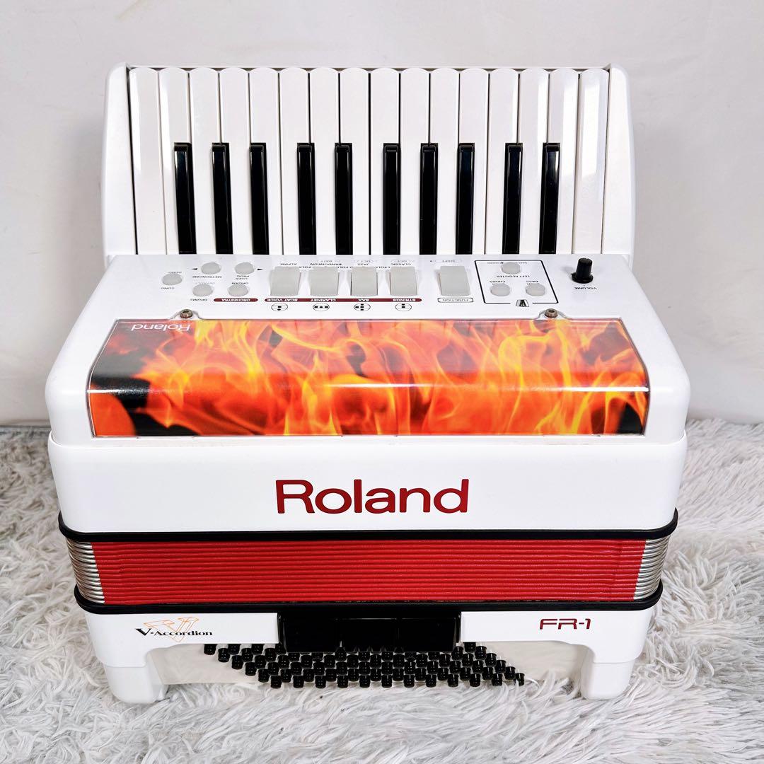 【動作品】Roland ローランド　FR-1 電子アコーディオン