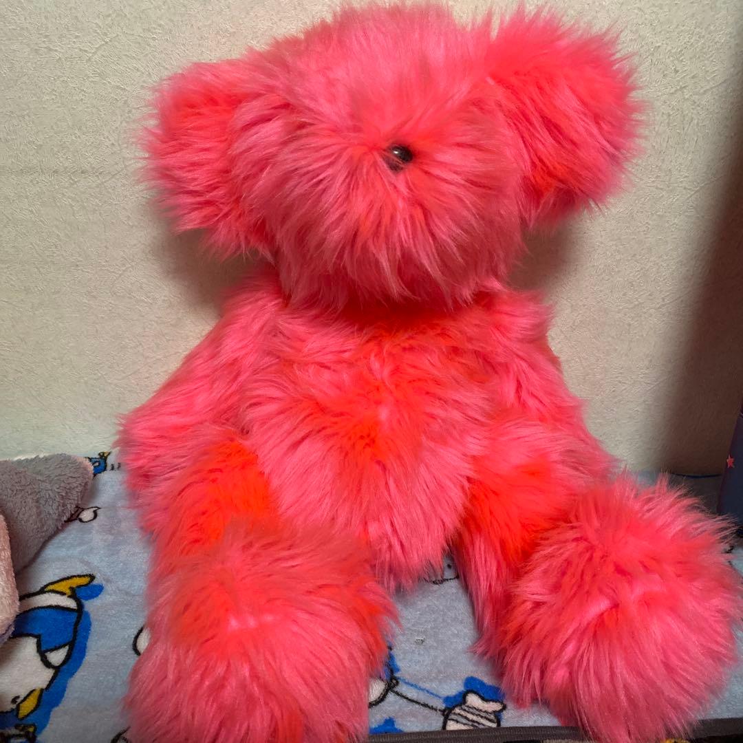 ikumi イクミ 2017 ピンク ファー くま ぬいぐるみ 大