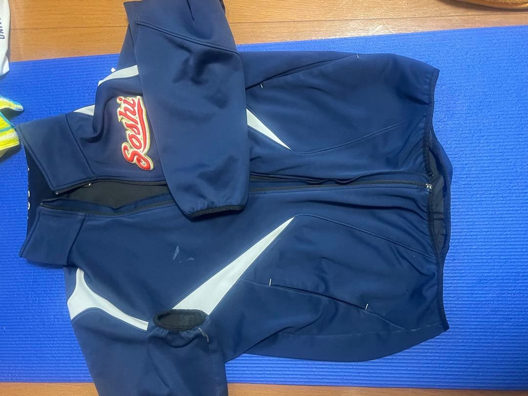 TENRI紫TシャツとSoti紺色トップス3点セット