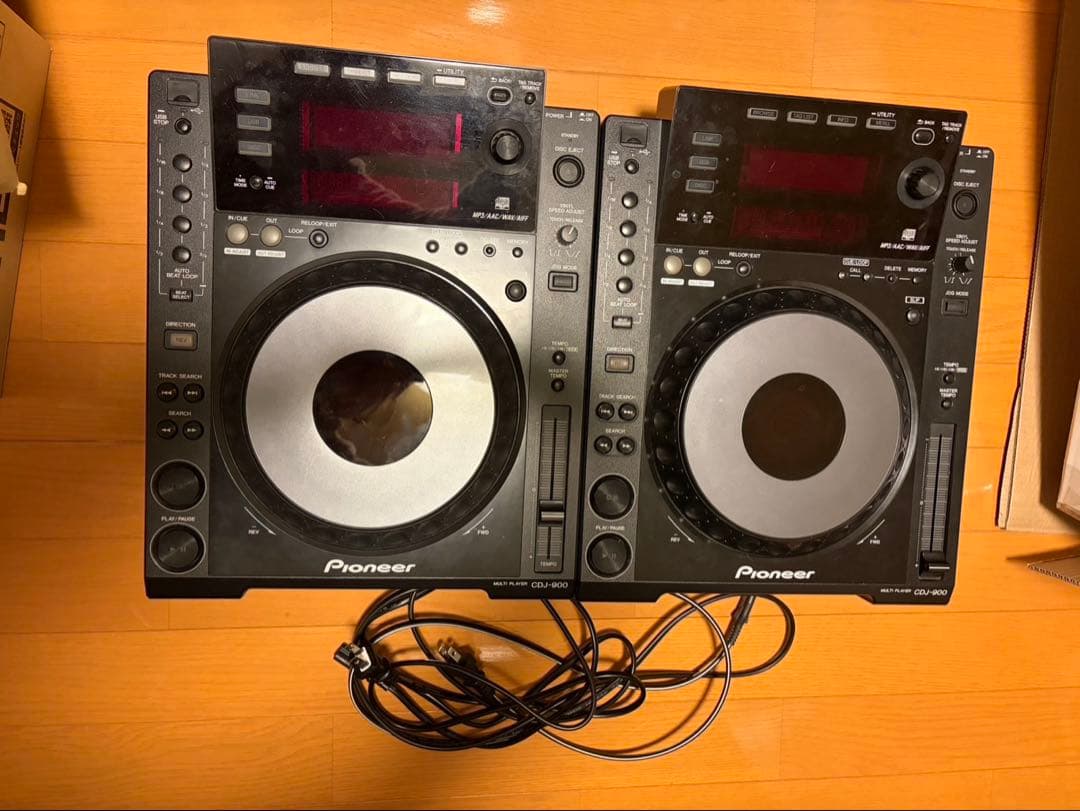 pioneer CDJ900 2台セット　ACアダプター有り　※他サイト掲載中