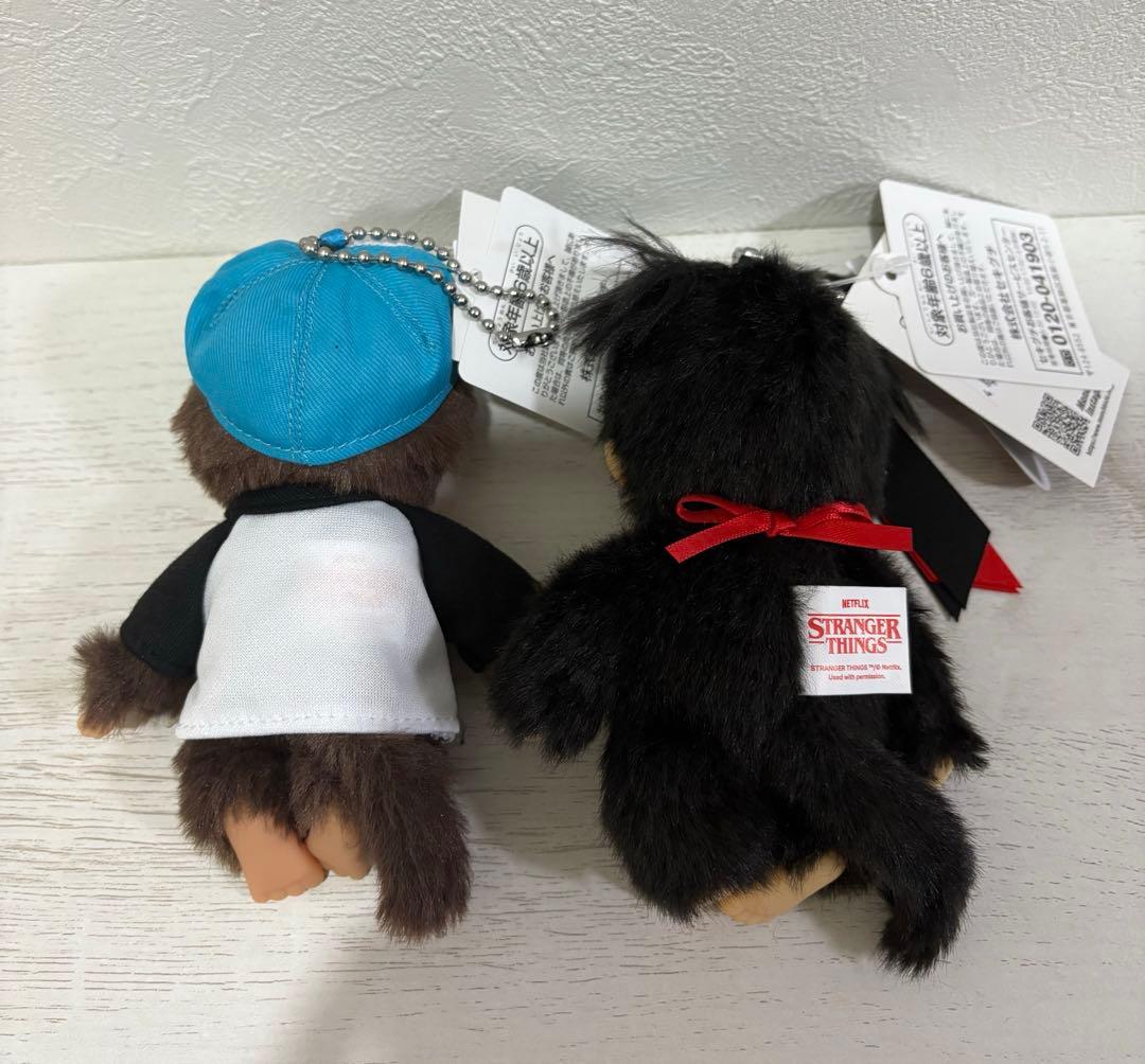 新品未使用　モンチッチ キーチェーン ストレンジャーシングス コラボ