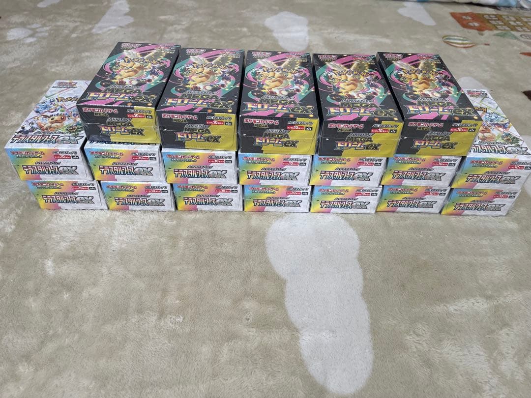 ポケモンカード テラスタルフェス14BOX,Mega ドリームex 5BOX