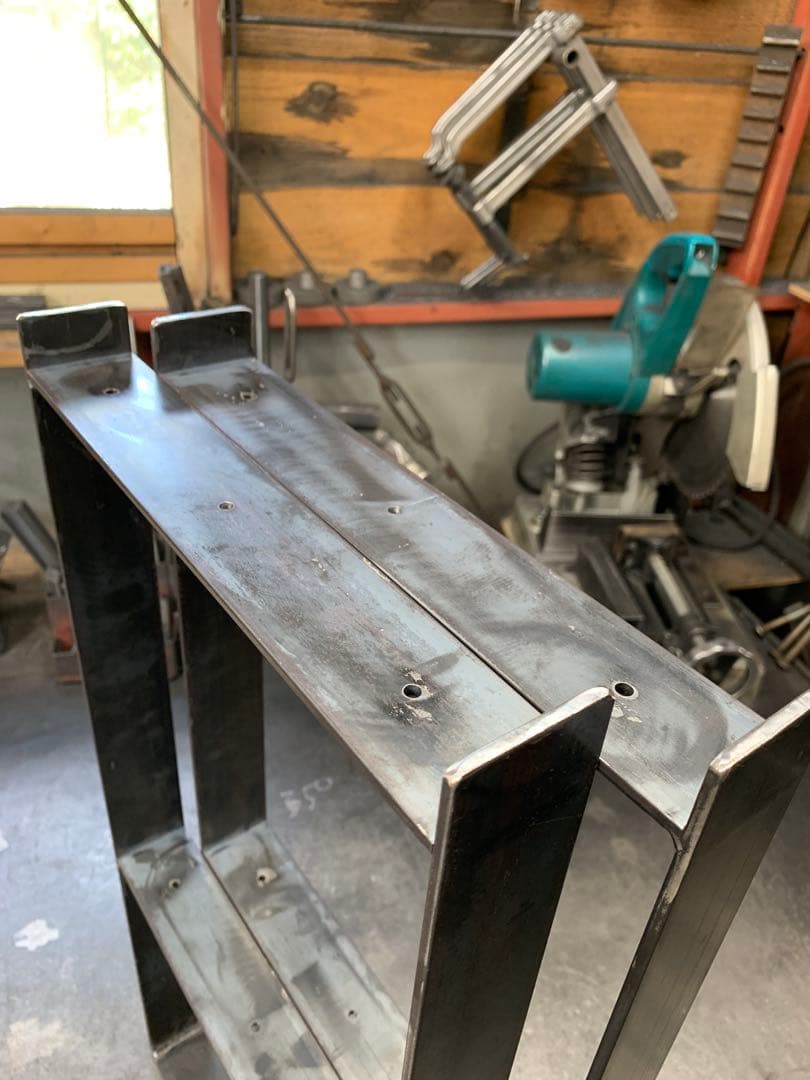 RAIDマン　オーダー制作鉄脚 シェルフ アイアンレッグ TVボード 什器