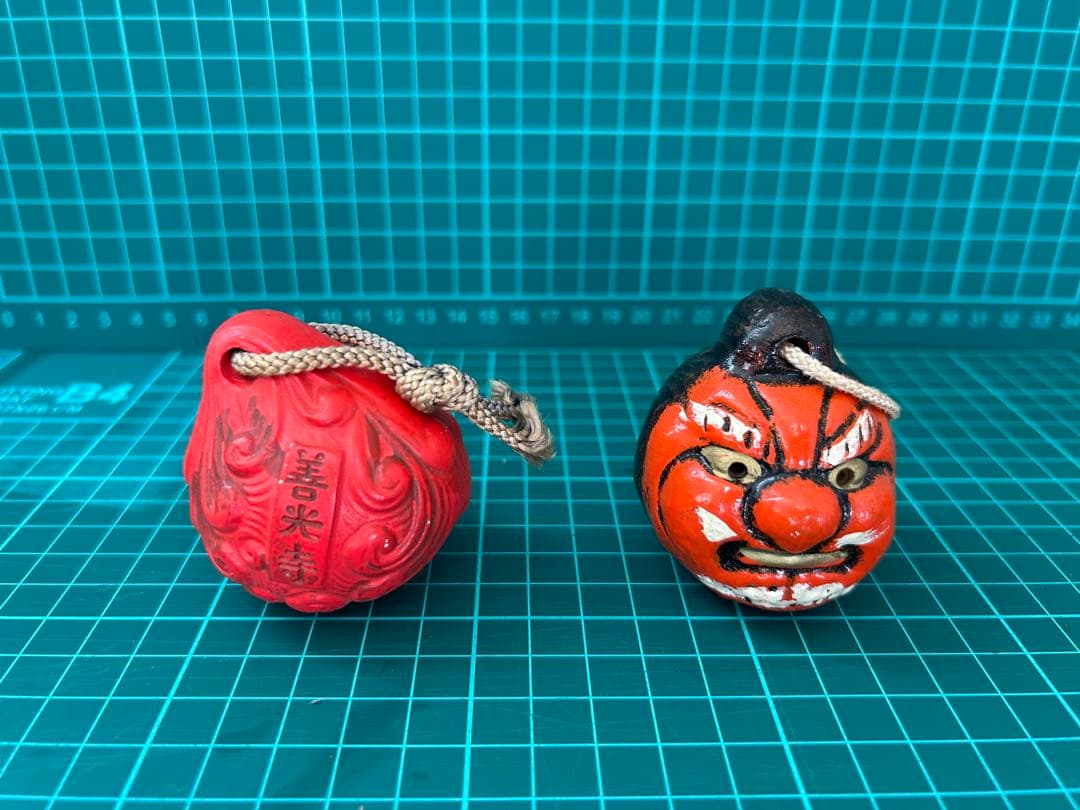 日本の伝統的な陶器置物セット売り　土鈴①