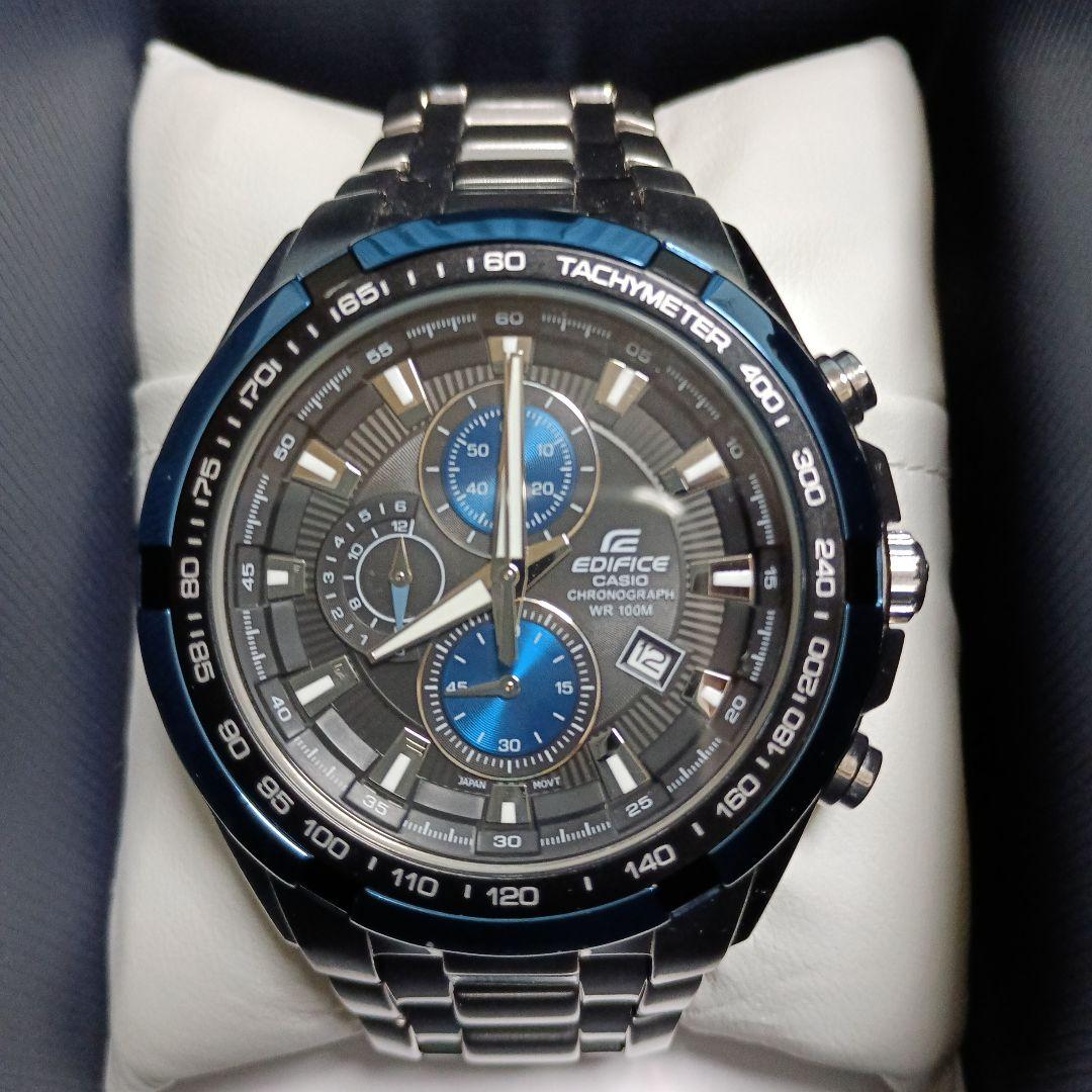 CASIO EDIFICE EF-539 電池交換済 使用少 箱有 カシオ